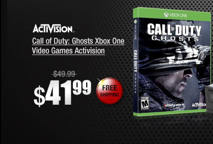Call of Duty: Ghosts Xbox One Video Games Activision