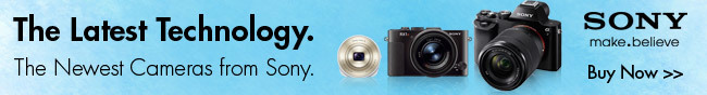 Sony - The Latest Technology. The Newest Cameras from Sony.
