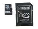 Kingston 16GB Micro SDHC Flash Card Model SDC4/16GB 