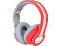 StreetAudio On Ear Acoustic Monitor Headphones- Red