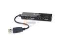 SYBA CL-HUB20132 USB 2.0 4 Ports Mini Hub with Built-in Power On/Off Switch for Each Port