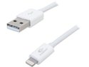 Coboc Light-White 6 ft. MFi Certified White Apple 8-pin Lightning Connector