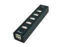 Rosewill RHB-330 7 Ports USB 2.0 Hub with Power Adapter 