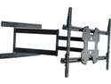 Diamond Mounts BUC805L Black 37" - 55" Tilt & Swivel Articulating Wall Mount 