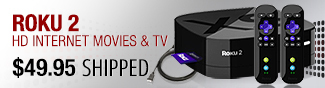 roku 2 hd internet movies and tv.