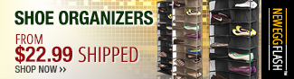 Newegg Flash - Shoe Organizers.