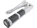 Rosewill RHSP-13009 Rotating Power surge strip, 6 Outlets and 180° Rotating
