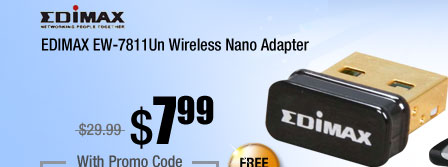 EDIMAX EW-7811Un Wireless Nano Adapter