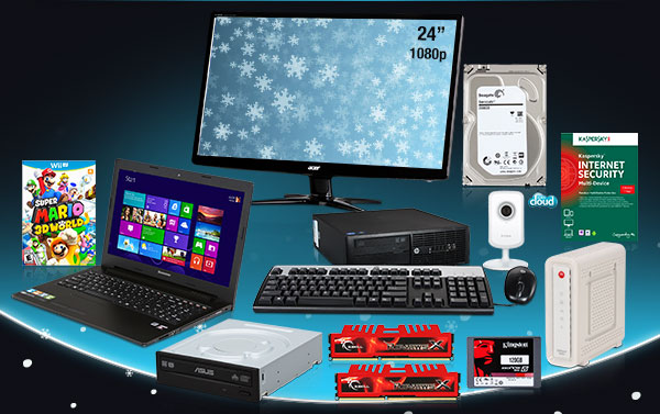 monitor, network retail, surveillance, notebook, and more