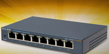 TP-LINK TL-SG108 Unmanaged 8-Port Gigabit Desktop Switch