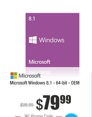 Microsoft Windows 8.1 - 64-bit - OEM