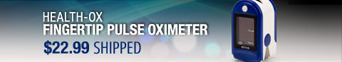 Newegg Flash - Health-Ox Fingertip Pulse Oximeter.