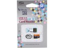 Team Xtreem 64GB MicroSDXC Flash Card With Card Reader