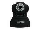 Loftek CXS 2200 Wireless/Wired Dual Audio Alarm Night Vision IP Camera (Black)