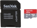 SanDisk Ultra 64GB microSDHC Flash Card Model SDSDQUIN-064G-G4
