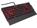Corsair CH-9000076-NA K70 Gaming Keyboard with Red LED, Cherry MX Blue