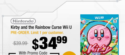 Kirby and the Rainbow Curse Wii U