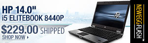 Newegg Flash - HP 14.0" i5 ELITEBOOK 8440P