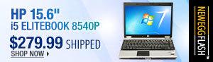 Newegg Flash - HP 15.6" i5 Elitebook 8540p