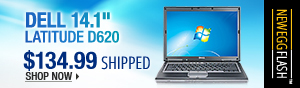 Newegg Flash - DELL 14.1" LATITUDE D620