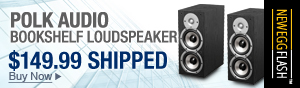 Newegg Flash – Polk Audio Bookshelf Loudspeaker