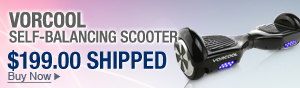 Newegg Flash – VORCOOL Self Balancing Scooter