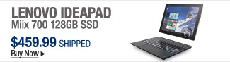 Newegg Flash  Lenovo IdeaPad Miix 700 128GB SSD