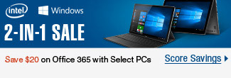 Intel, Windows: 2-in-1 Sale