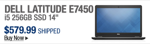 Newegg Flash - Dell Latitude E7450 i5 256GB SSD 14"