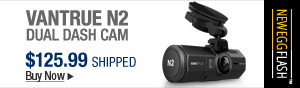 Newegg Flash - Vantrue N2 Dual Dash Cam