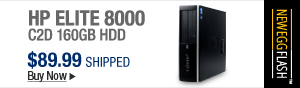 Newegg Flash – HP Elite 8000 C2D 160GB HDD