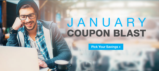 JANUARY COUPON BLAST