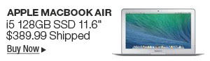 Newegg Flash - Apple MacBook Air i5 128GB SSD 11.6"