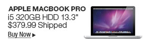 Newegg Flash – Apple MacBook Pro i5 320GB HDD 13.3 inch