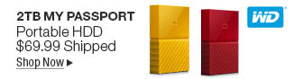 Newegg Flash - WD 2TB My Passport Portable