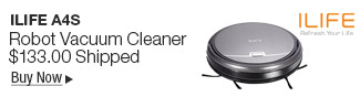 Newegg Flash - ILIFE A4s Robot Vacuum Cleaner 