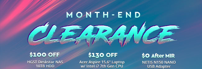 Month-End Clearance