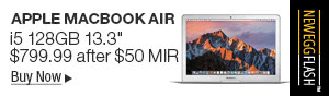 Newegg Flash - Apple MacBook Air i5 128GB 13.3"