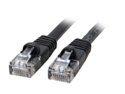 Coboc CY-CAT5E-03-BK 5 ft. Cat 5E Black Color 350Mhz UTP Network Cable 