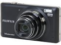 FUJIFILM FinePix T350 Black 14.0 MP 10X Optical Zoom 28mm Wide Angle Digital Camera 