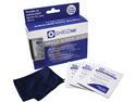 ShieldMe 1010 Touch Screen Wipes (14 Sachets and 6"x6" Antimicrobial Microfiber)
