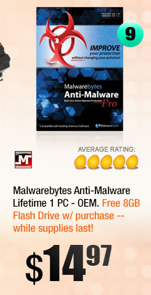 Malwarebytes Anti-Malware Lifetime 1 PC - OEM