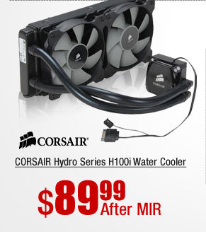 CORSAIR Hydro Series H100i Water Cooler