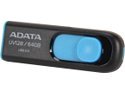 ADATA DashDrive UV128 64GB Flash Drive Model AUV128-64G-RBE 