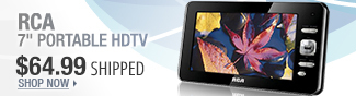 Newegg Flash - RCA 7 inch Portable HDTV