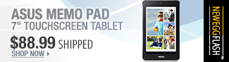 NeweggFlash - ASUS MEMO PAD 7 inch Touchscreen Tablet