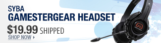 Newegg Flash - Syba GamesterGear Headset.