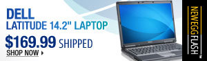 Newegg Flash - Dell Latitude 14.2" Laptop.