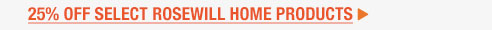25% OFF SELECT ROSEWILL HOME PRODUCTS