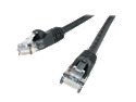 Link Depot C6M-50-BKB 50 ft. Cat 6 Black Color Network Cable 